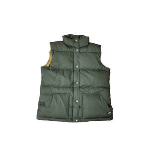 Mens Green North Face Vest 